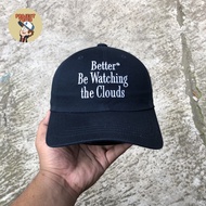 Topi Aeca White “Better Be Watching The Clouds” Baseball Cap