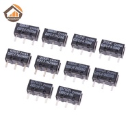 CheeseArrow 2Pcs Mouse Micro Switch D2FC-F-7N 10M 20M of D2FC-F-K(50M) -RZ D2F D2F-01 D2F-01F D2F-L 