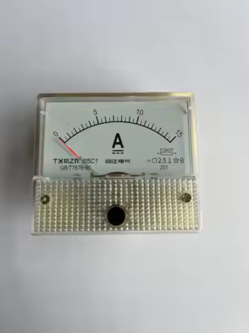 85C1 Bidirectional DC ammeter DC -10 to +10A 100MA/300MA/2A/5A/10A/15A-100A 2.5A Class 2.5 Accuracy 