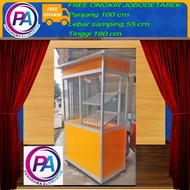 Etalase Fried chicken KFC Gerobak KFC alumunium Food Display Ayam