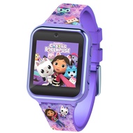 Accutime Kids Gabby's Doll House Purple Educational Touchscreen Smart Watch Toy for Girls, Boys, Tod