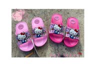 รองเท้าแตะเด็ก Hello Kitty  คิดตี้  มีไฟ  แบบสวม  รองเท้าแตะเด็กลายคิดตี้  เบาสบาย มีของพร้อมส่ง