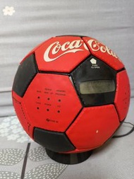 絶版Coca Cola Football with radio &amp; CD player足球收音機連CD 機(CD 機失靈