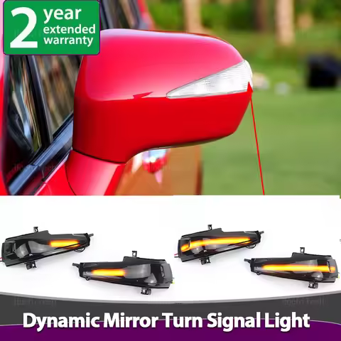 LED Side Mirror Dynamic Turn Signal Sequential Light For Honda Civic Mk8 Sedan FD1 FD2 FD3 2D 4D FA 