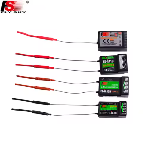 Flysky RC Receiver Compatible with Flysky Transmitter FS-GR3E FS-A6 FS-R6B FS-X6B FS-iA6 FS-iA6B FS-