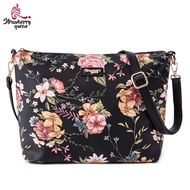[ANY 3 AT RM129.90] Strawberry Queen Women Flamingo Sling Bag (Floral BP, Black)