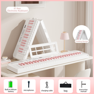 (COD Local Warehouse Shipment) Electronic Piano BETSY B151 Foldable 61 Keys Portable Suitable for Ch