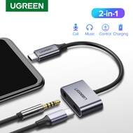 UGREEN USB C to 3.5mm/USB C Cable Adapter For OnePlus 7 T/Nova 5t/Huawei P30 Pro/P20/P20 Pro/Mate 30 Pro/Mate 20 Pro/ P20/P20 Pro /Mate 10/10 Pro /Xiaomi Mi 9/Mi 8/Nubia Z17