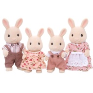 【Direct from Japan】Sylvanian Families Dolls [Miruku Rabbit Family] FS-09 ST Mark Certified 3 years and up Toy Dollhouse Sylvanian Families EPOCH