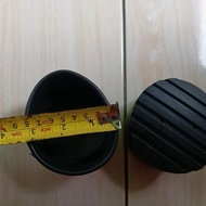 Anti-Slip Rubber Goods Transport Equipment Single Telescopic Ladder, Rubber Ladder (Foot)