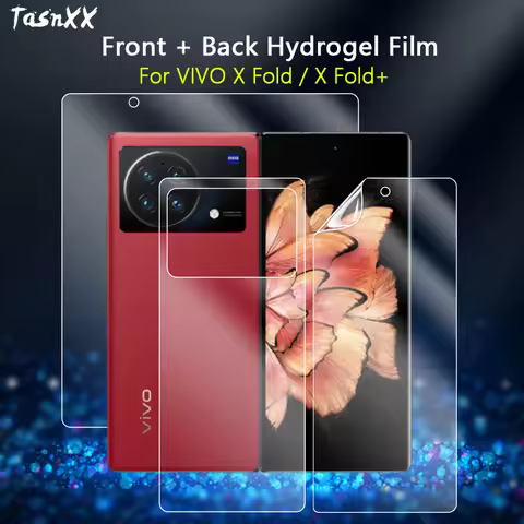2in1 Front / Back Screen Protector For VIVO X Fold2 Fold Plus Ultra Clear Full Coverage Soft Repaira