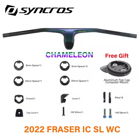 2022 SYNCROS FRASER IC SL WC Chameleon for Sparks frame -20° full carbon fiber integrated cockpit MT