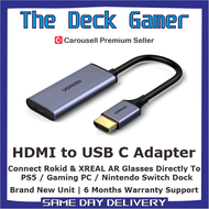 HDMI to USB C Adapter for Rokid MAX 1 & 2 AR Smart Glasses & XREAL Air 2 AR Glasses to connect PS5 N