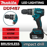 Makita DDF487-13MM Taladradora Inal Á Bria Brushless Power Tool Hammer Drill  Hammer Drill Cordless 