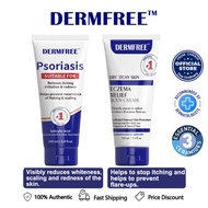 DERMFREE Psoriasis Cream Dermatitis Eczema Urea irritation bioderm Treatment Ointment 100ml