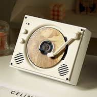 Time Retro Wall-Mounted CD Player Player Listen to Album English Bluetooth Play Repeating Home CD Player