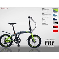 Folding Bike 20 Betta Fry / 2 Keeper alloy Hydraulic 8 spd