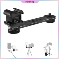 Star 3 Slot Camera Shoe Mount Aluminum Extension Arm For Multiple Accessory Setups Universal 1 4 3 8