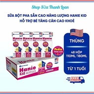(HSD T1-2026) Thùng 48 Hộp Sữa Nước Nutricare Hanie Kid Cho Trẻ Biếng Ăn 180ml.