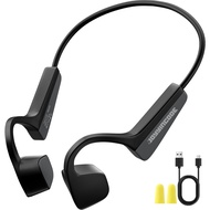 Bone Conduction Headphones, Bluetooth Earphones, Open Ear Earbuds 6Hrs Playtime Deep Bass, IPX5 Wate