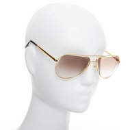 MAISON MARTIN MARGIELA MYKITA MMM02G gold cut out aviators
