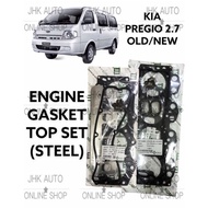 KIA PREGIO 2.7 J2 NEW ENGINE GASKET TOP SET(STEEL & CARBON) BRAND KOMETIC