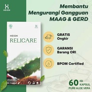 Heion Relicare 60 KAPSUL - Solusi Ampuh Asam Lambung  Maag  dan Gerd BPOM HERBAL ALAMI Lambung