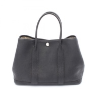 愛馬仕 Garden Party TPM 手提包 Negonda 皮革黑色二手女士 P SHW