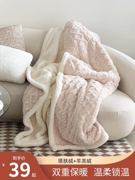 Lamb Cashmere Luxury Blanket Throw Warm Soft Cozy Plush