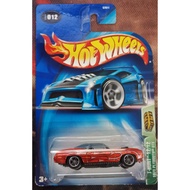 HOTWHEELS 2003 1971 PLYMOUTH GTX SUPER TREASURE HUNT STH + FREE PROTECTOR (CARD DAMAGED)