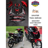 COVERSET Y15 V1 V2 MAGIC BOY EXCITER THAI MERAH 🇹🇭 ORIGINAL MAGICBOY EXCITER MERAH EXCITER THAILAND 