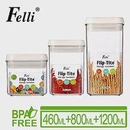 【Felli】MIT易百拉密封罐3件組-460ml+800ml+1200ml