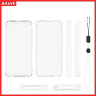 BAIHE MP3 Player Cover, TPU Shock Resistant MP3 Player ,  Wrist Strap Transparent Raised Edges Prote
