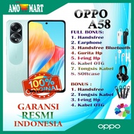 HP BARU OPPO A58 RAM 6/128 &amp; 8/128 GB NEW 100% ORI GRS RESMI INDONESIA