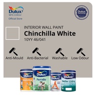 Dulux Wall/Door/Wood Paint - Chinchilla White (10YY 46/041) (Ambiance All/Pentalite/Wash &amp; Wear/Better Living)