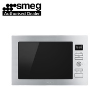 (Bulky) Smeg 25L Built-in Microwave with Grill Oven FMI425X