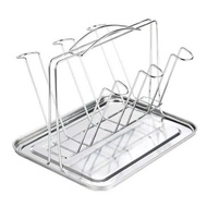 [INOX 304] 304 stainless steel cup/cup holder/tray, with 6-cup and 8-cup drip tray