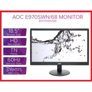AOC 18.5" E970SWN LED MONITOR (READY STOCK)