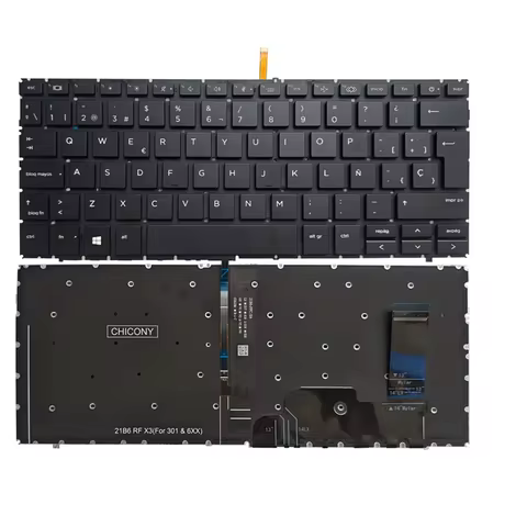 US/UK/FR/LA/SP/GR/JP Layout Backlight Backlit Keyboard For HP EliteBook 830 835 840 845 G9 G10 G11 B