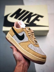 💜Nike Air Force 1 Low 黃黑灰配色鞋