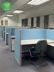辦公室屏風 隔斷屏風 辦公隔斷 多人隔斷 布面板屏風 磨砂屏風 固定式辦公隔斷 office partition 胡桃木色/櫸木色/深藍色/寶藍色/天藍色/亮橘色/粉紫色/灰色/白色/深灰色/米色拼色