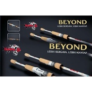 SAWA-D BEYOND 1 PIECE ROD BC Baitcasting Casting Snow White Freshwater Saltwater
