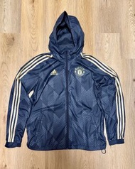 曼聯 Manchester United Adidas Jacket 外套 (Black/Gold)