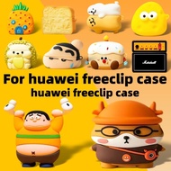for Huawei freeclip case Shockproof Headphone Case Cover Huawei freeclip case Shockproof Silicone Co