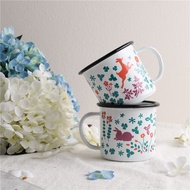 christmas gift ideas christmas gift Japanese single hedgehog deer cup Christmas gift enamel