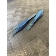 Adson tweezers with out kocher 1mm full green, adson tweezers without tabs, adson tweezers with out 