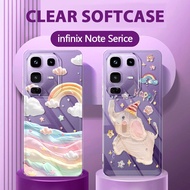 Latest Premium Rainbow Girls Case Infinix Note 50 Pro 5G 30 40 Pro Plus 5G 40 4G Tk Cute Casing hp