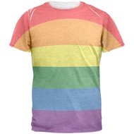 Rainbow Gay Pride Flag Mens T Shirt