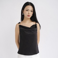 Paula Satin Top -- Ocha Wear | Satin Top Blouse | Trendy Top | Soft Satin