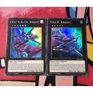 Yugioh Card : CXyz N.As.Ch. Knight & N.As.H. Knight (TCG)
